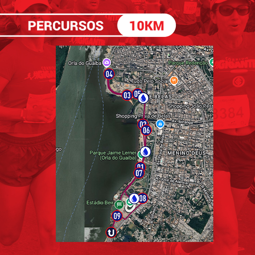 Percurso 10km