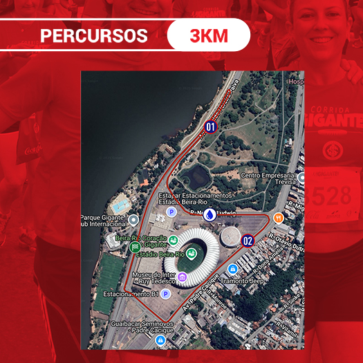 Percurso 3km